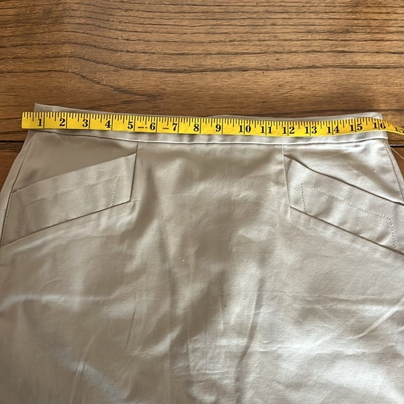 GAP Tan Knee-length Pencil Skirt - Picture 8 of 11